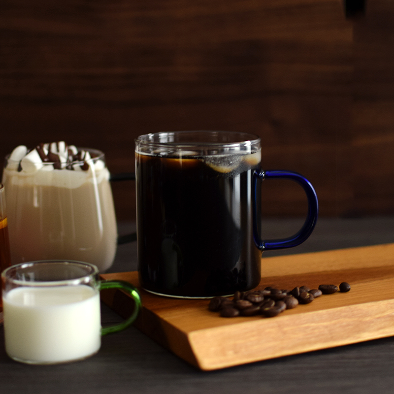 カルテット耐熱カフェカップ ブルー