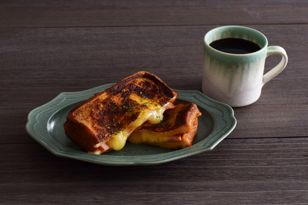 チーズとろーり ホットサンド