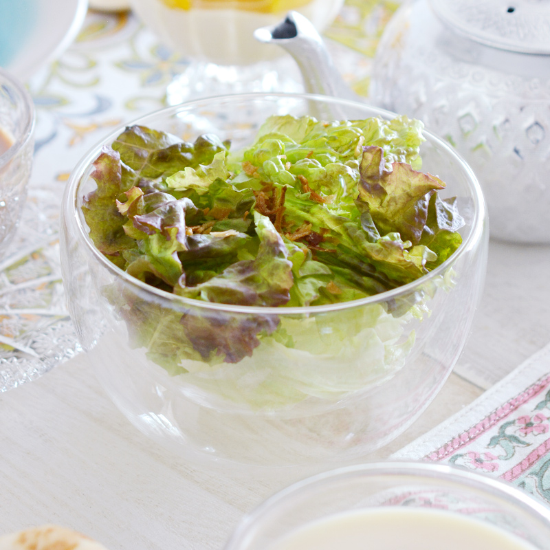 耐熱二層サラダボウル