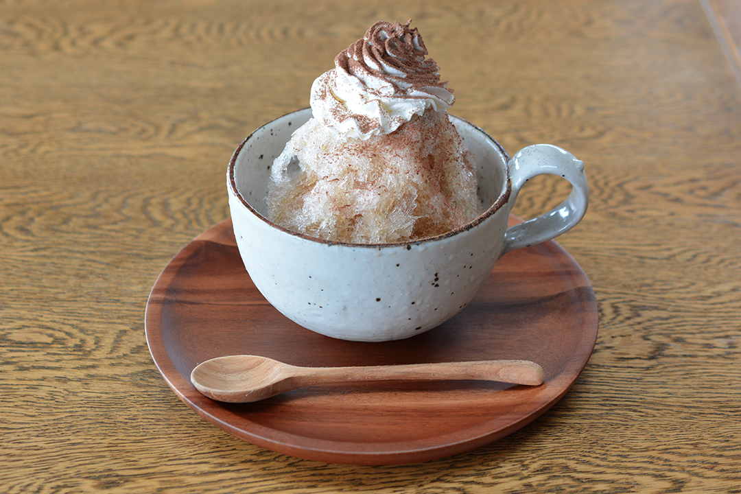 濃厚コーヒーのかき氷
