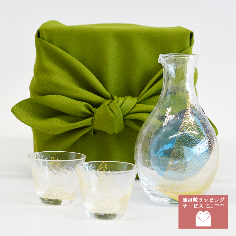 酒グラスコレクション 冷酒セット 金箔