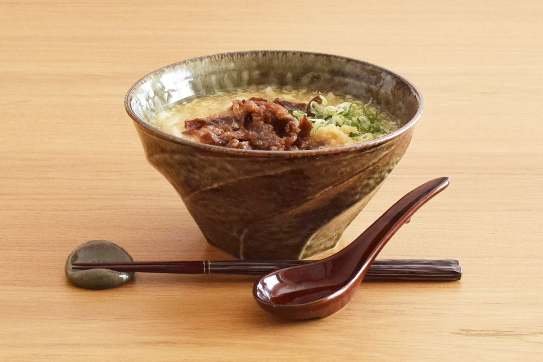 肉たまあんかけうどん