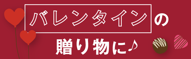 バレンタインの贈り物に