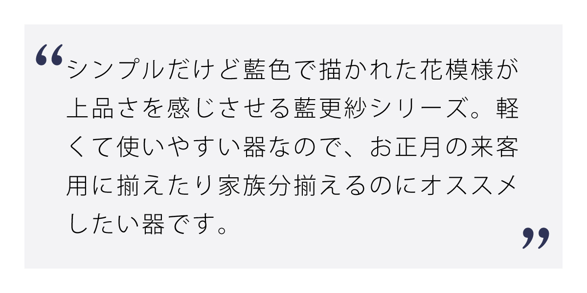 藍更紗六兵深皿