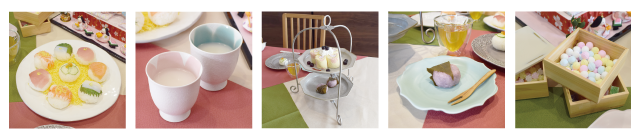 雛祭りを愉しむうつわ