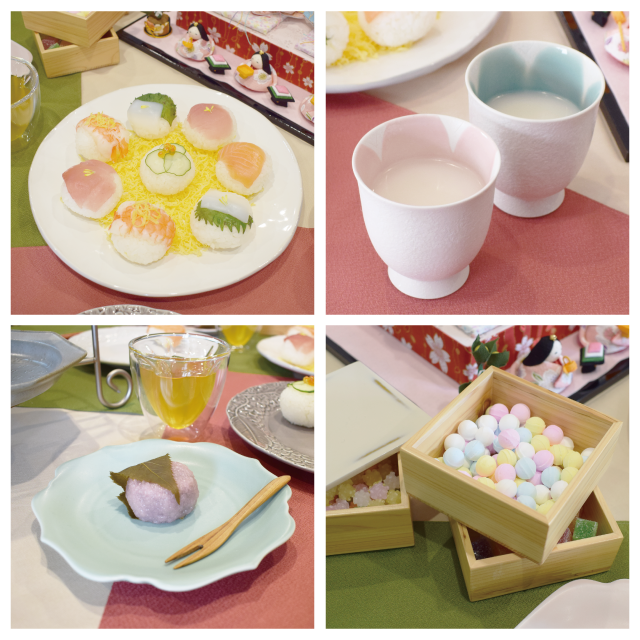 雛祭りを愉しむうつわ