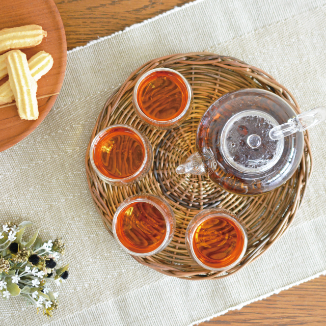 耐熱ガラスのおしゃれ茶器