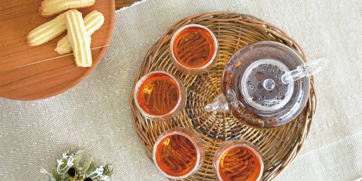 耐熱ガラスのおしゃれ茶器