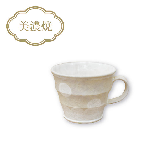 レースドットマグカップ