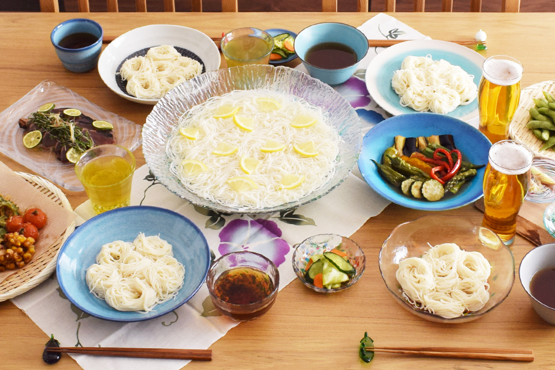 硝子のうつわをお迎えして五感で感じるにっぽんの夏