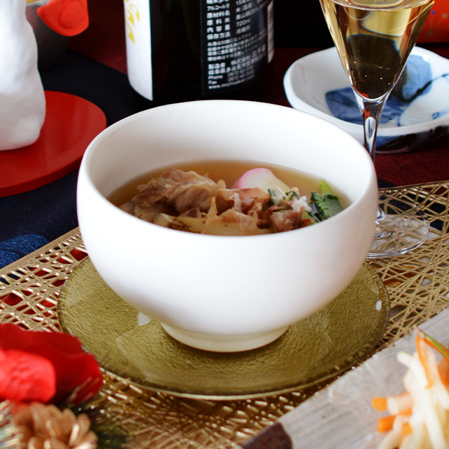 くくりボウル 白マット