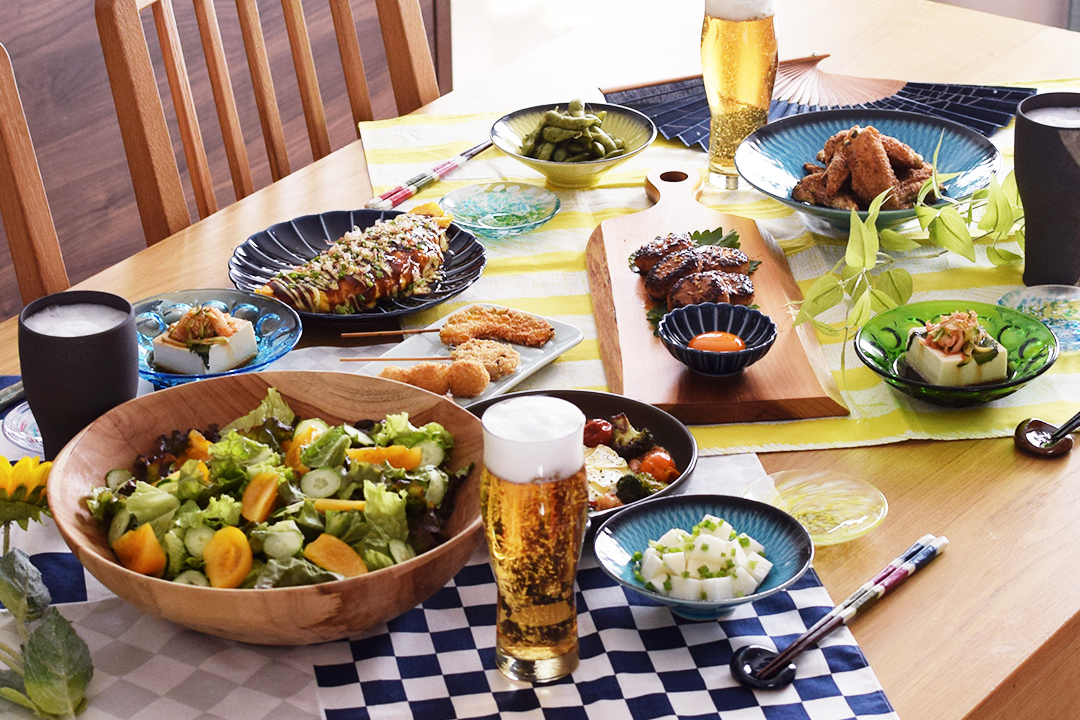 2022年の父の日はお家で居酒屋風料理のおもてなし