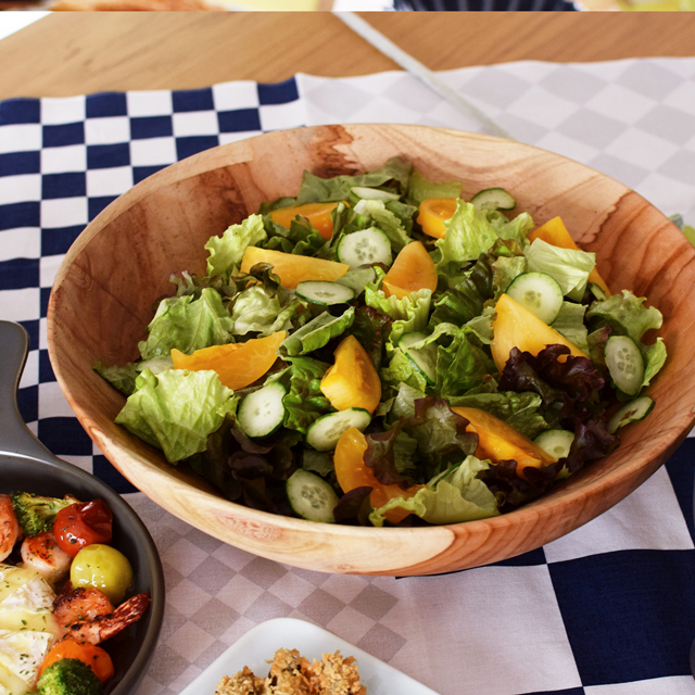 チークウッド ボウルALM007