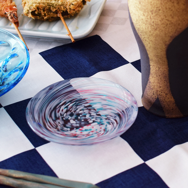 豆皿 はるがすみ