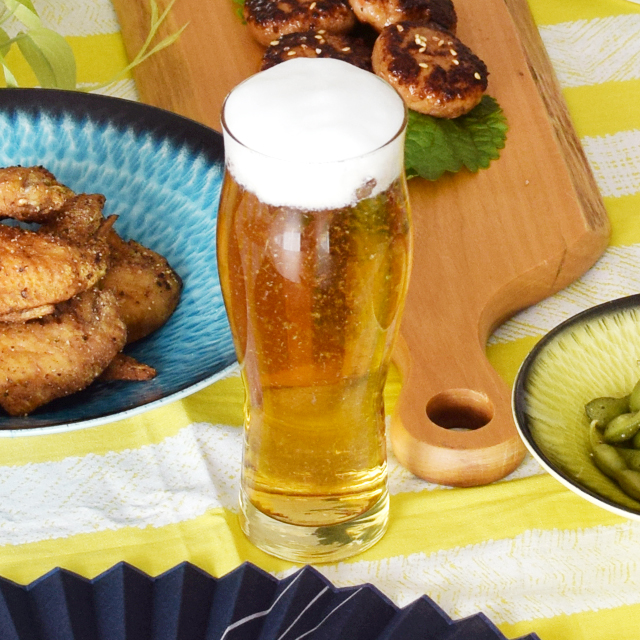 本格麦酒琥珀ペアグラスセット