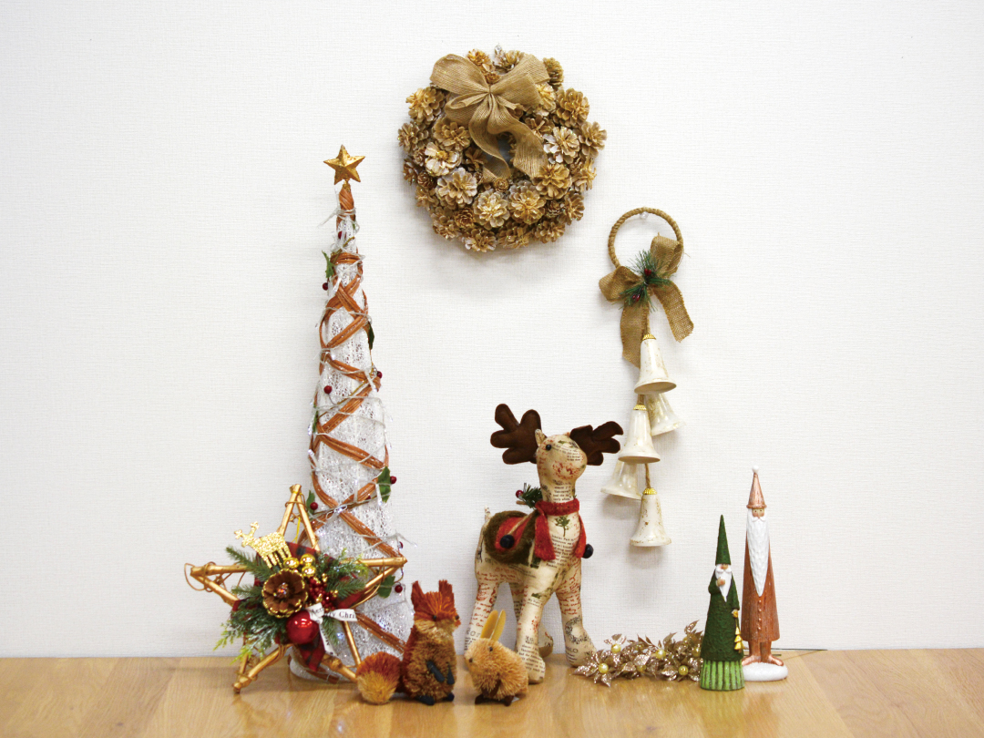 お部屋をクリスマスに