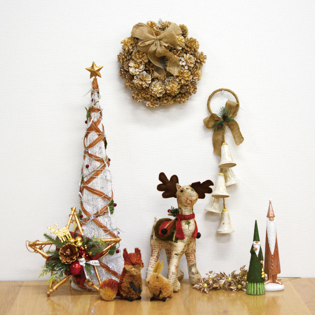 お部屋をクリスマスに