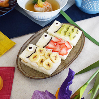 唐草マット楕円皿