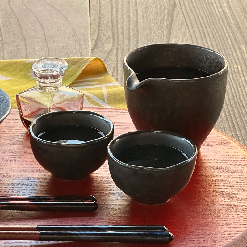 虹彩酒器セット