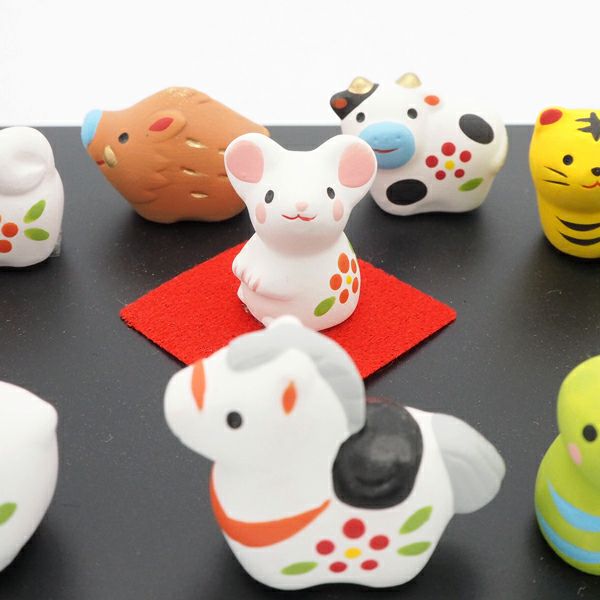 錦彩招福十二支飾り｜和食器通販｜織部 Online Store【公式】