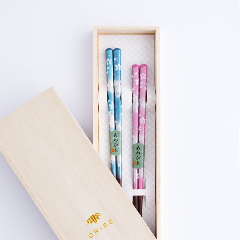 食卓に華を添える花日和箸ペアはプレゼントにおすすめ