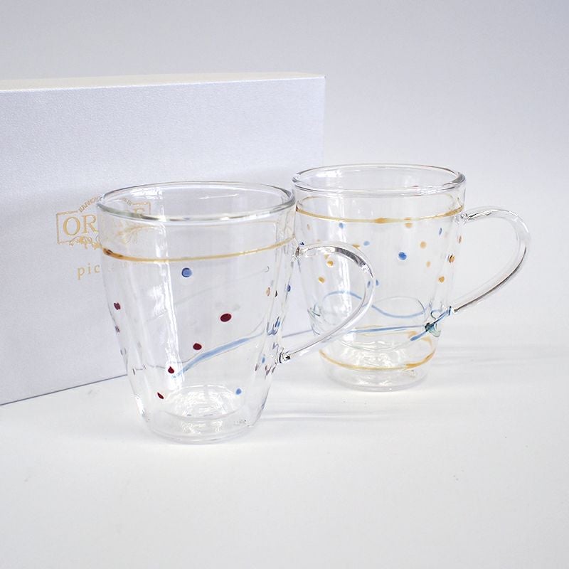 便利で使える耐熱二層のマグカップ