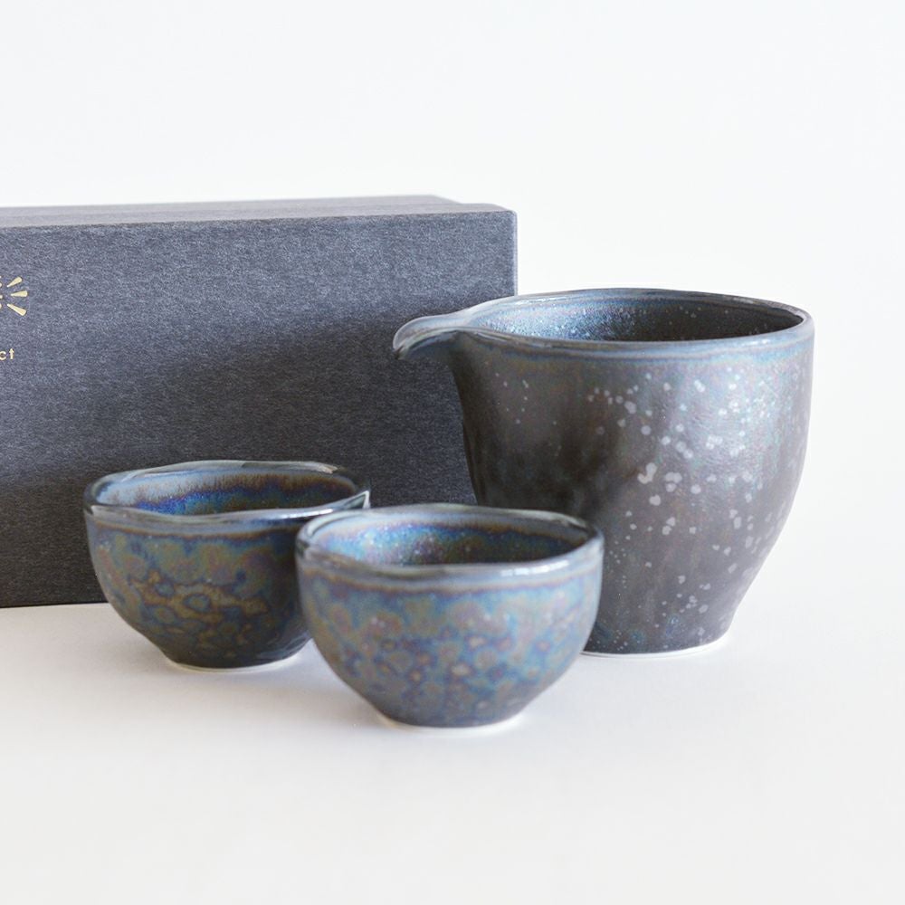 織部　酒器　酒燗器セット 金野光賀作 有神窯 尾道 織部 酒器 酒燗器セット 金野光賀作 有神窯 尾道 【公式通販】