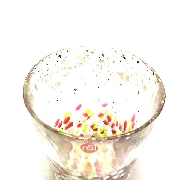 プレゼントにおすすめ金彩ロックグラス 春