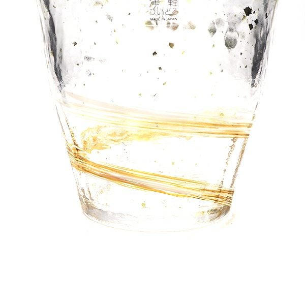 プレゼントやおみやげに金彩ロックグラス 麦