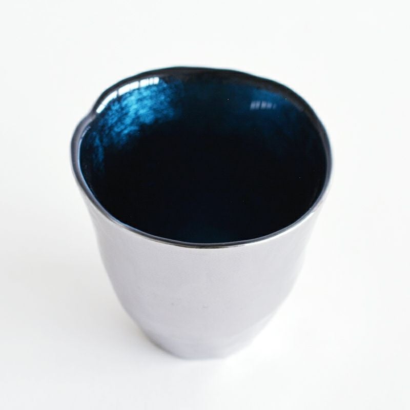 銀彩 フリーグラス ブルー｜和食器通販｜織部 Online Store【公式】