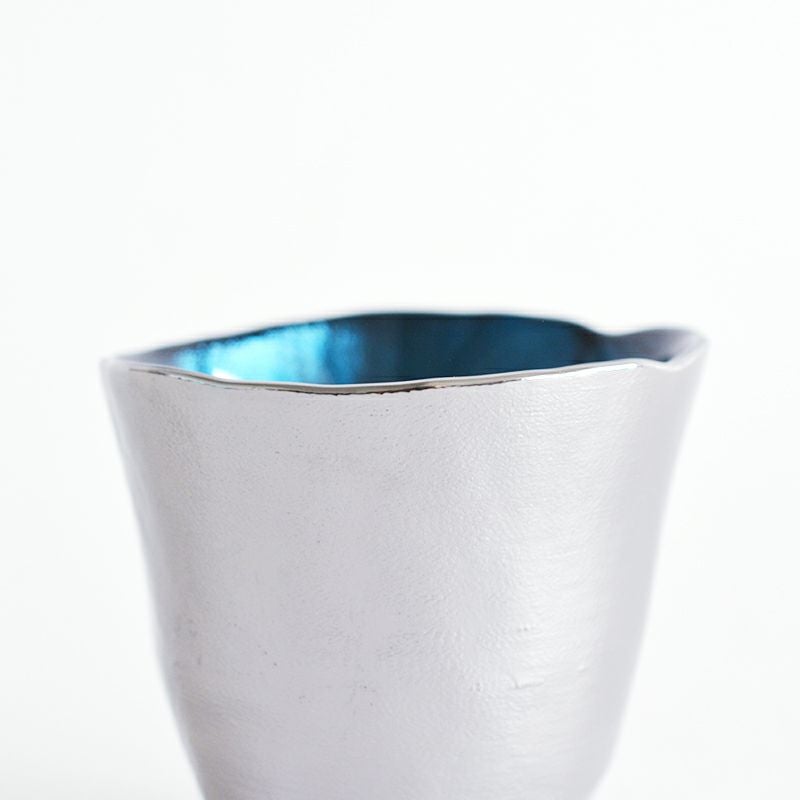 銀彩 フリーグラス ブルー｜和食器通販｜織部 Online Store【公式】