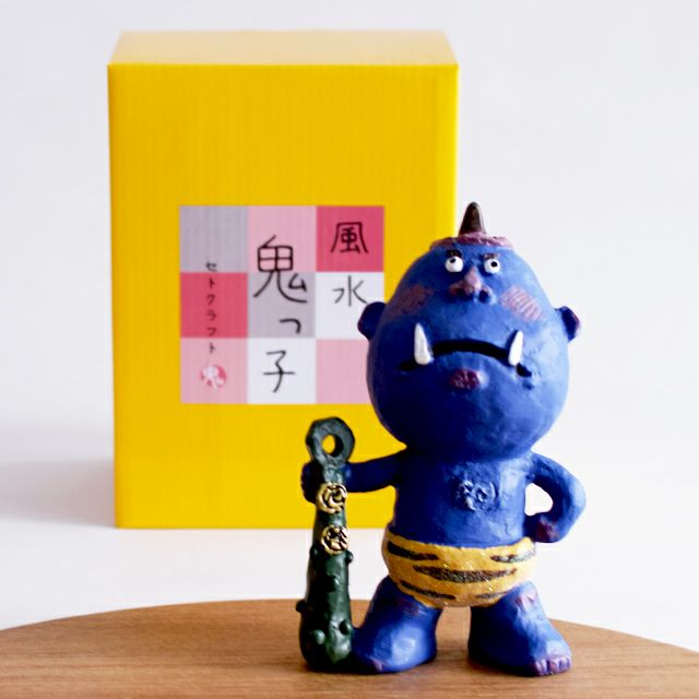 風水鬼っ子全員集合 織部 Amazon.co.jp: まとめ売り 置物 風水 鬼っ子 縁起物 節分 インテリア小物 置物