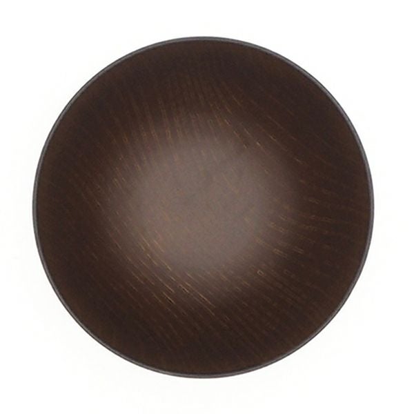 可愛らしい色合いの日本伝統色 京型塗分丼 漆黒