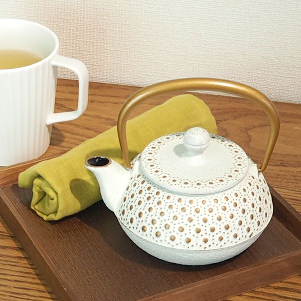 急須 3型 亀甲 金/麻｜和食器通販｜織部 Online Store【公式】