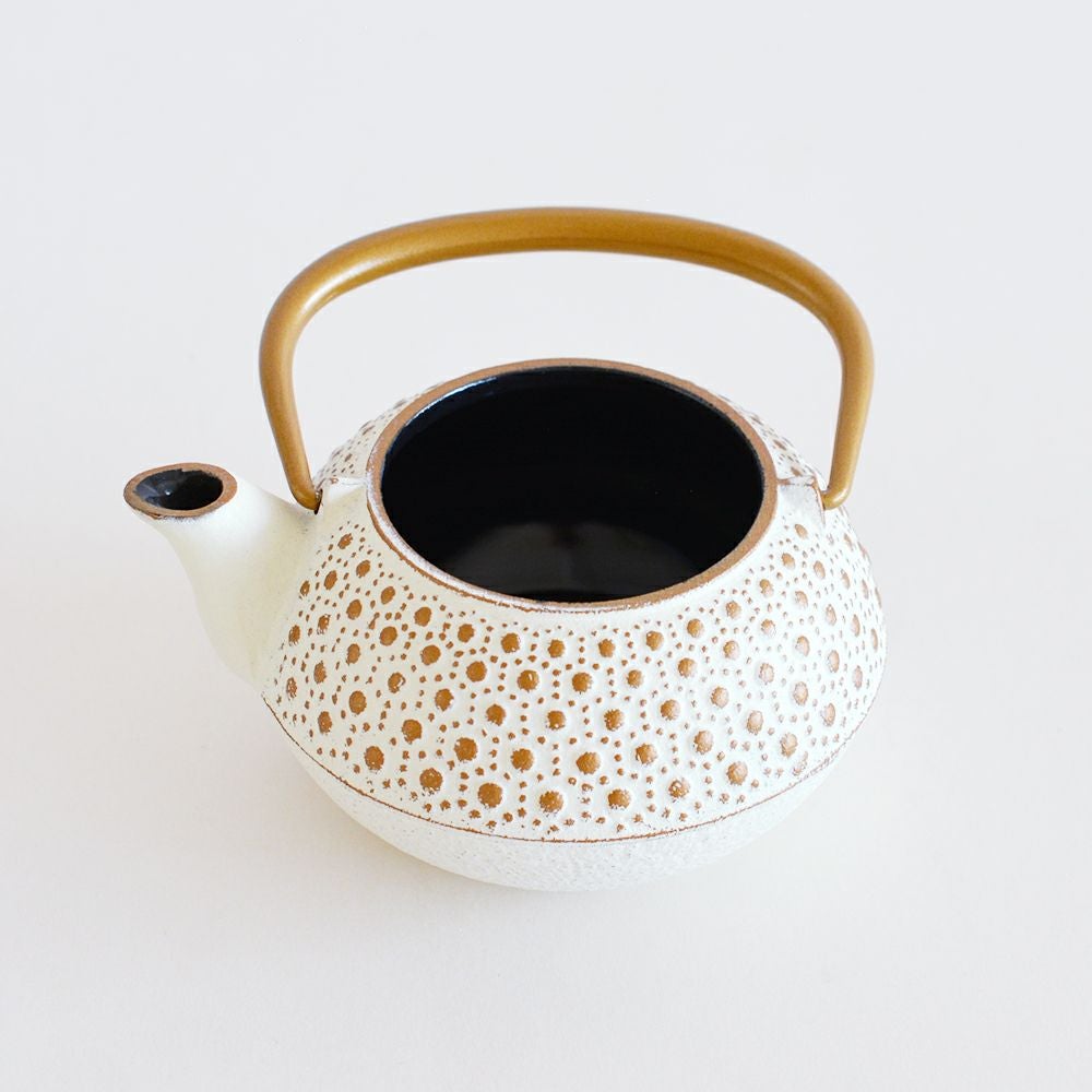急須 3型 亀甲 金/麻｜和食器通販｜織部 Online Store【公式】