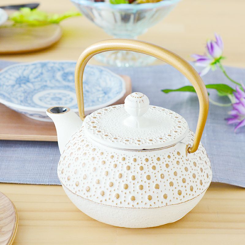 急須 3型 亀甲 金/麻｜和食器通販｜織部 Online Store【公式】