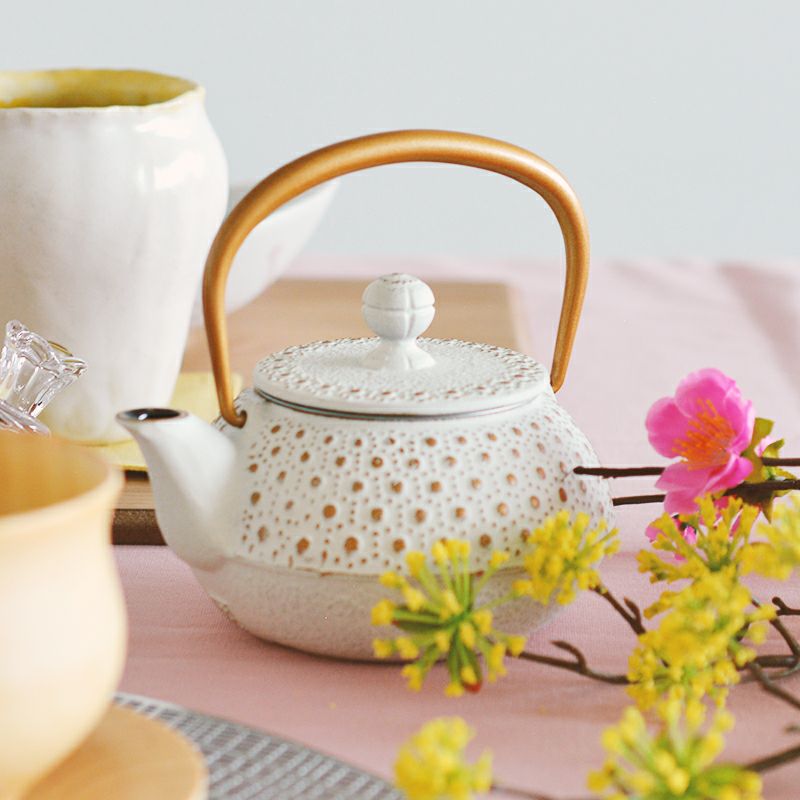 急須 3型 亀甲 金/麻｜和食器通販｜織部 Online Store【公式】