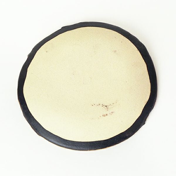 黒釉金彩 丸皿｜和食器通販｜織部 Online Store【公式】