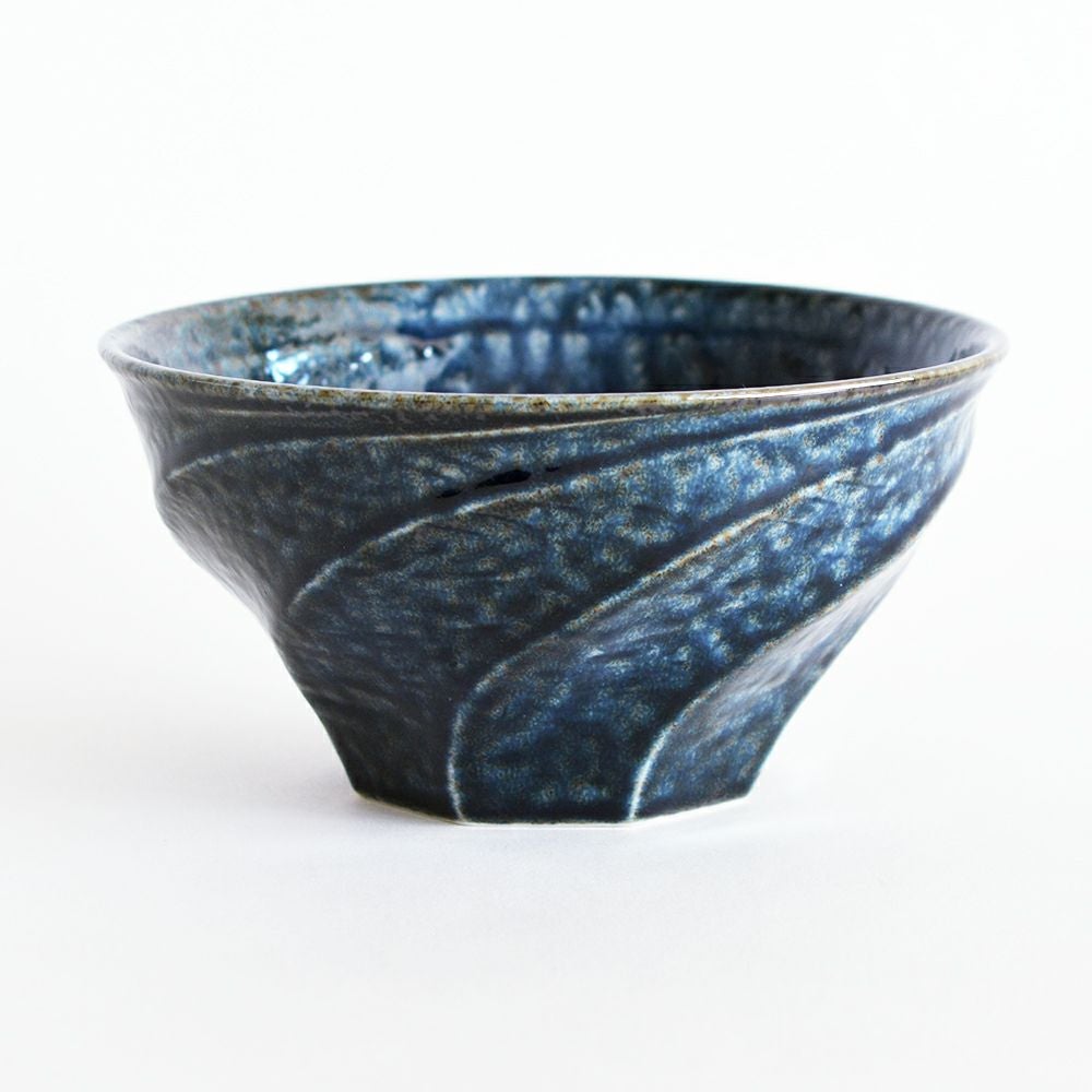 ねじり 丼 ブルー｜和食器通販｜織部 Online Store【公式】