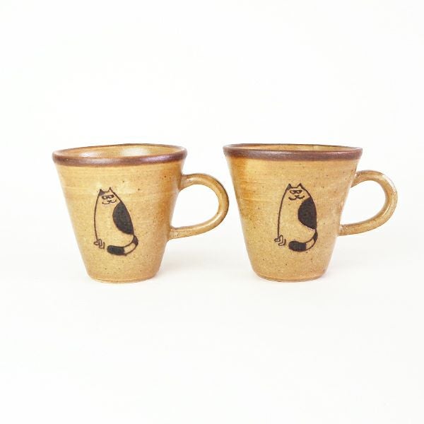 BROWN ANIMALS マグカップ ネコ