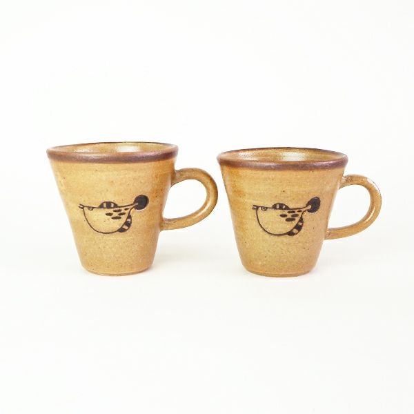 BROWN ANIMALS マグカップ フグ