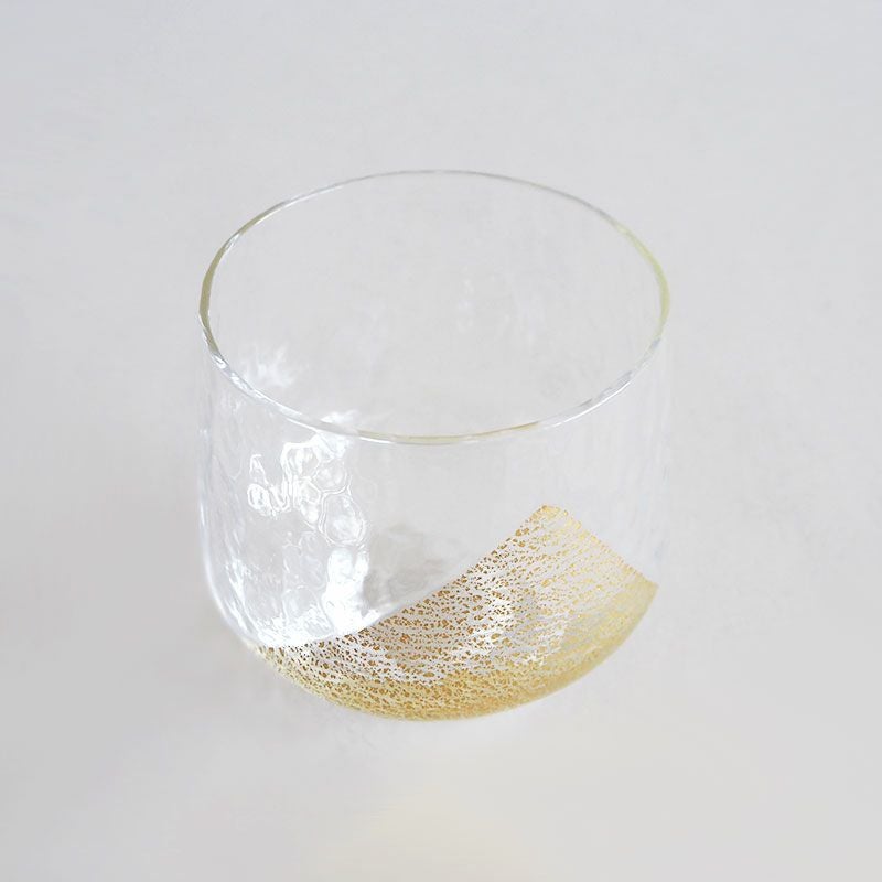 江戸硝子 八千代窯 フリーグラス 金箔｜和食器通販｜織部 Online Store