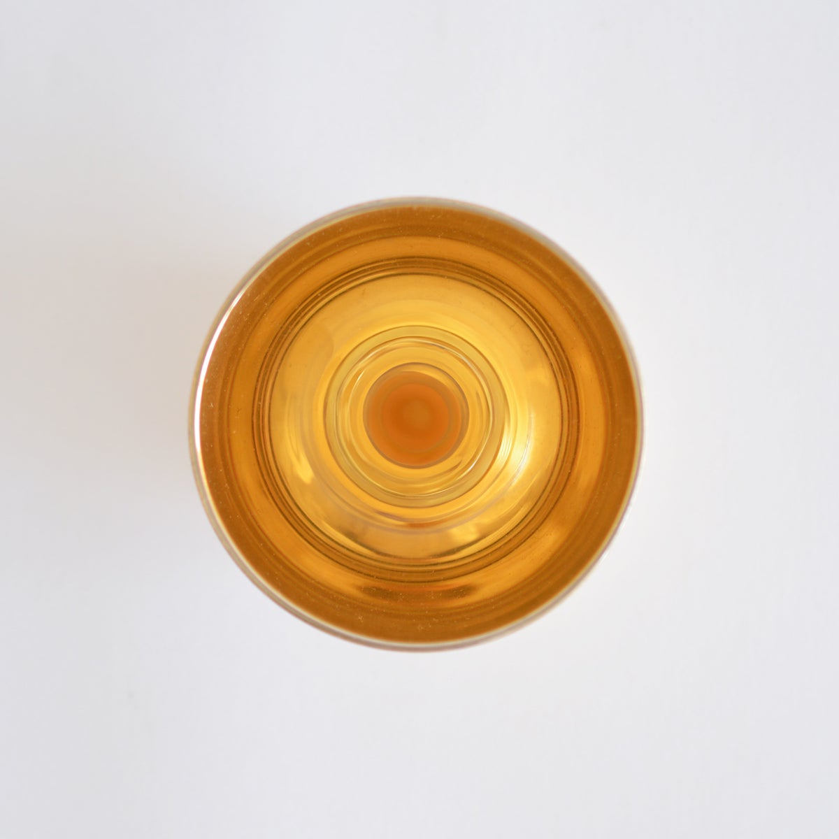 ウチキ 漆磨2重ぐい呑み 箔衣