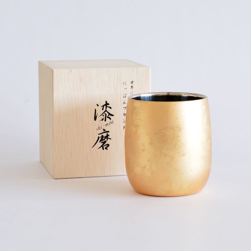 漆磨 2重 ダルマカップ 箔衣｜和食器通販｜織部 Online Store【公式】