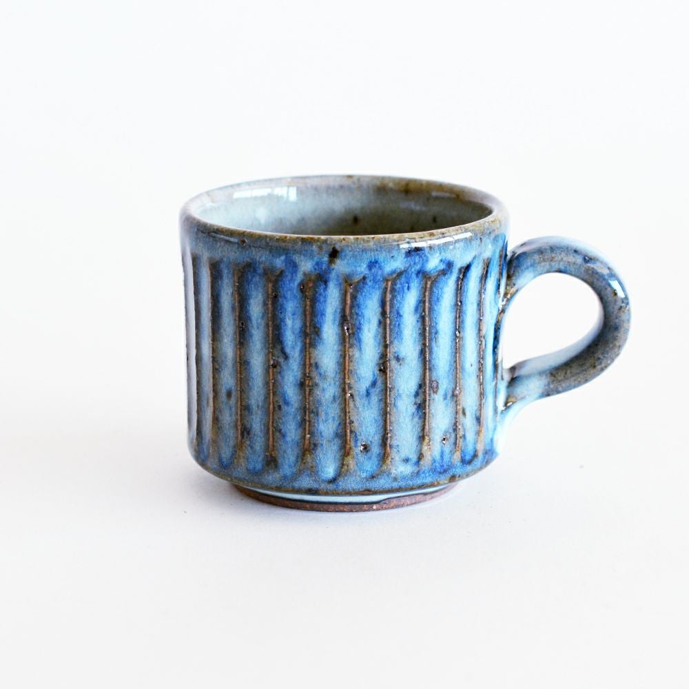 青萩彫 コーヒー碗皿｜和食器通販｜織部 Online Store【公式】