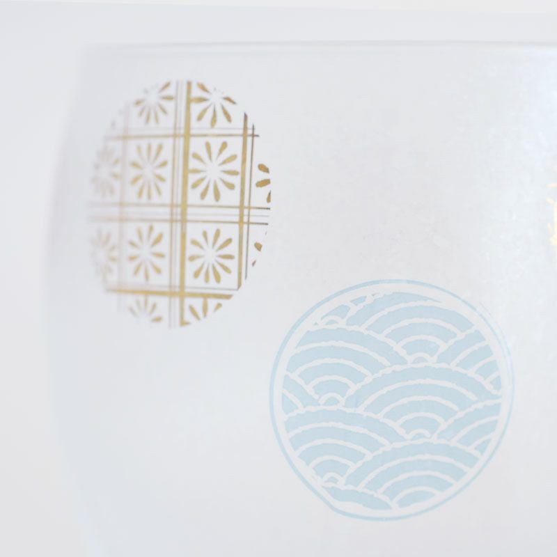 伝統の紋様がバランスよく配置されています