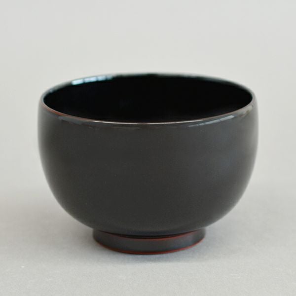 広晴 漆塗福寿夫婦汁椀