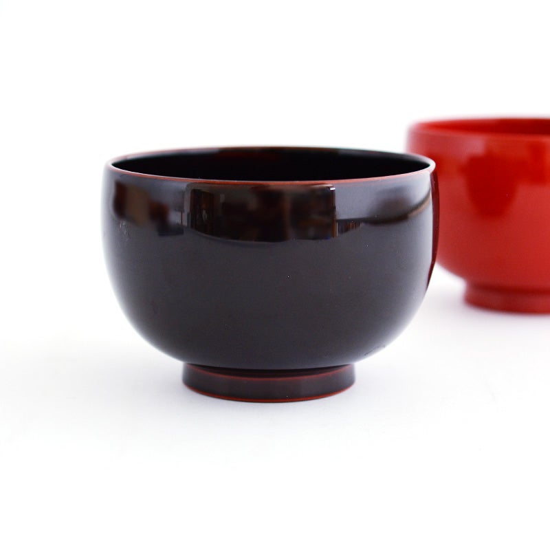 漆塗福寿夫婦汁椀｜和食器通販｜織部 Online Store【公式】