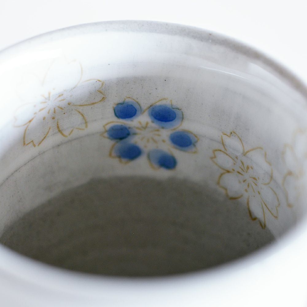 青紅花 湯呑 大｜和食器通販｜織部 Online Store【公式】