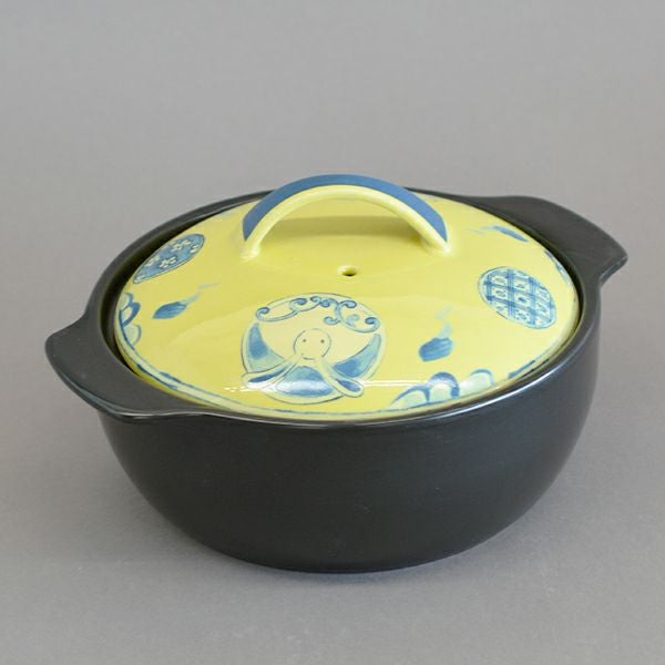 IH うさぎ 丸紋 6.5号 土鍋｜和食器通販｜織部 Online Store【公式】